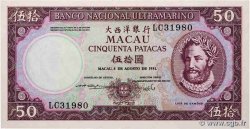 50 Patacas MACAU  1981 P.060b
