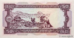 50 Patacas MACAU  1981 P.060b UNC-