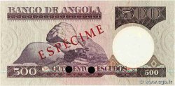 500 Escudos Spécimen ANGOLA  1973 P.107s UNC