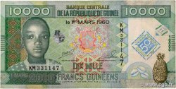10000 Francs Commémoratif GUINEA  2010 P.45