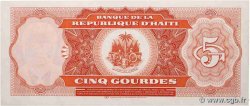 5 Gourdes HAÏTI  1985 P.241a AU