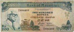 200 Rupees ISOLE MAURIZIE  2013 P.39b