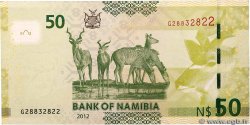 50 Namibia Dollars NAMIBIA  2012 P.13a q.SPL