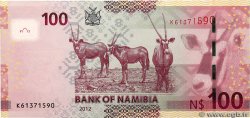 100 Namibia Dollars NAMIBIA  2012 P.14 SPL+