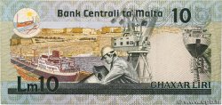 10 Liri MALTE  1986 P.39 MB