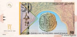 50 Denari NORTH MACEDONIA  2001 P.15c