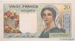 20 Francs NEW CALEDONIA  1951 P.50a F