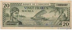 20 Francs NEW CALEDONIA  1944 P.49