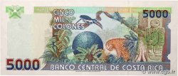 5000 Colones COSTA RICA  2004 P.266b XF+
