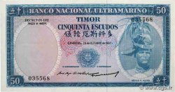 50 Escudos TIMOR  1967 P.27a
