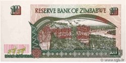 10 Dollars ZIMBABWE  1997 P.06 UNC