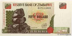 50 Dollars ZIMBABWE  1994 P.08