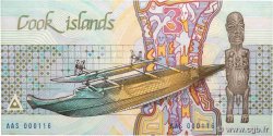 3 Dollars COOK ISLANDS  1987 P.03 UNC