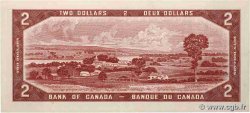 2 Dollars CANADA  1954 P.076a TTB+