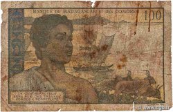 100 Francs COMORES  1960 P.03b2 pr.B