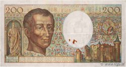200 Francs MONTESQUIEU alphabet H.402 FRANCE  1986 F.70ter.01a TB+