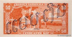 50 Kip Spécimen LAOS  1957 P.05s2 pr.SPL