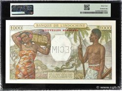 1000 Francs Spécimen NOUVELLES HÉBRIDES  1941 P.15s pr.NEUF