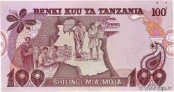100 Shilingi TANZANIA  1977 P.08b BB