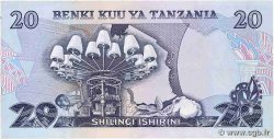 20 Shilingi TANZANIE  1978 P.07a TTB