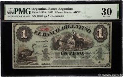 1 Peso plata boliviana Non émis ARGENTINA Concordia 1873 PS.1459r