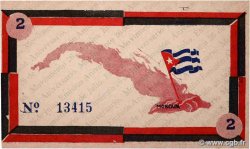 2 Pesos CUBA  1958  pr.NEUF