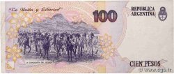 100 Pesos ARGENTINA  1992 P.345a VF+