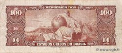 100 Cruzeiros BRASILIEN  1964 P.170b S