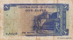 1 Rupee CEYLAN  1951 P.047 B+