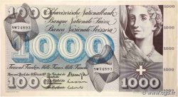 1000 Francs SUISSE  1971 P.52j TTB