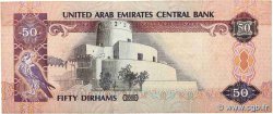 50 Dirhams UNITED ARAB EMIRATES  2008 P.29c F+