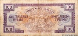 100 Francs BURUNDI  1981 P.29b F+