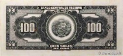 100 Soles de Oro PERU  1965 P.090a VF+