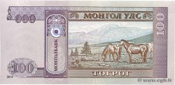 100 Tugrik MONGOLIE  2014 P.65c pr.NEUF