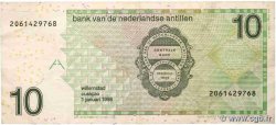 10 Gulden ANTILLE OLANDESI  1998 P.28a MB