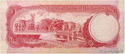 1 Dollar BARBADOS  1973 P.29a F
