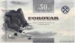 50 Kronur FAROE ISLANDS  2011 P.29 VF+