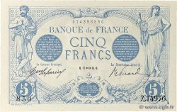 5 Francs BLEU FRANCE  1916 F.02.45 UNC-