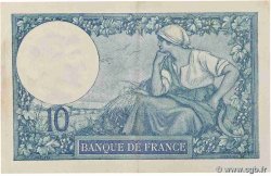 10 Francs MINERVE FRANKREICH  1916 F.06.01 VZ+