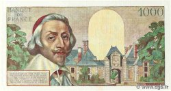 10 NF sur 1000 Francs RICHELIEU FRANCE  1957 F.53.01 XF+