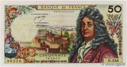 50 Francs RACINE FRANCE  1974 F.64.26 XF+