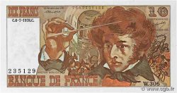 10 Francs BERLIOZ FRANCE  1978 F.63.25W306 UNC-