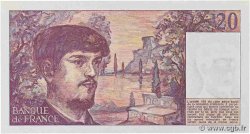 20 Francs DEBUSSY FRANCE  1980 F.66.01W2 UNC