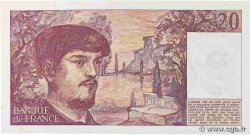 20 Francs DEBUSSY FRANCE  1980 F.66.01A2 UNC-