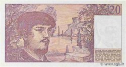 20 Francs DEBUSSY FRANCE  1980 F.66.01A5 AU+