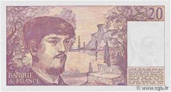 20 Francs DEBUSSY FRANCE  1981 F.66.02A8 UNC-
