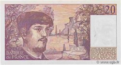 20 Francs DEBUSSY FRANCE  1986 F.66.07A16 XF