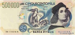 500000 Lire Remplacement ITALY  1997 P.118 UNC-