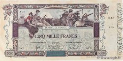 5000 Francs FLAMENG FRANCE  1918 F.43.01 F+