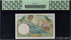 1000 Francs TRÉSOR FRANÇAIS FRANCE  1947 VF.33.01 XF+